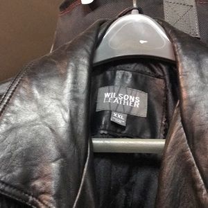 Wilson’s leather jacket XXL. Worn 6 times.